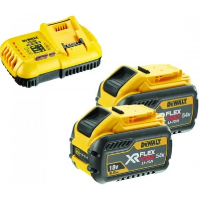 Afbeelding van DeWALT DCB118X2 FlexVolt starterst met lader en 2 x 9.0Ah accu&#039;s