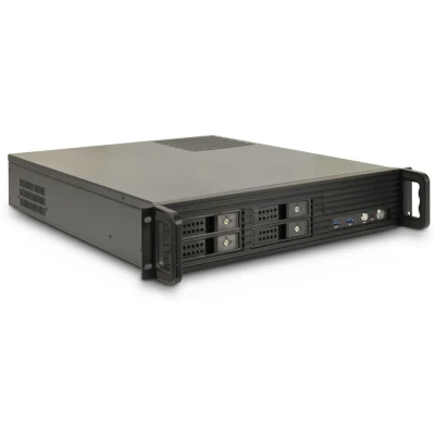 Afbeelding van Inter Tech 2U 2504 Rack Zwart