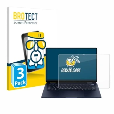 Afbeelding van BROTECT Screenprotector voor HP OmniBook Ultra Flip Folie Beschermfolie Beschermglas transparant (3 Stuks)