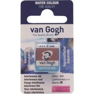 Afbeelding van Aquarelverf 845 Interference Rood van Gogh Napje