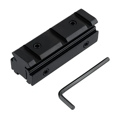 Afbeelding van FOCUHUNTER Aluminum Riser Rail Base 11mm to 20mm Removable Adapter Bracket For Picatinny/Weaver Mount