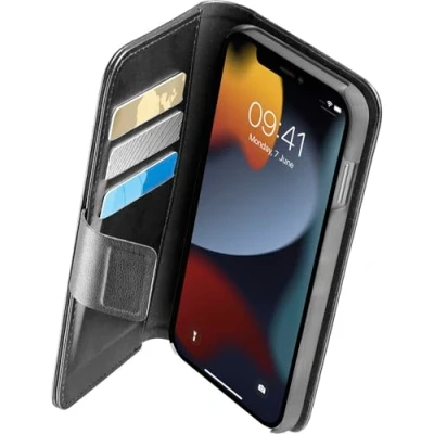 Afbeelding van Cellularline BOOKAG2IPH13PRMK Booklet geschikt voor Apple iPhone 13 Pro Max Zwart