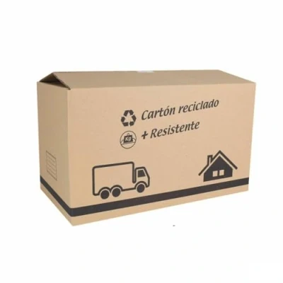 Afbeelding van Kartonnen verhuisdoos Confortime 65 x 40 cm Bruin (20 Stuks)