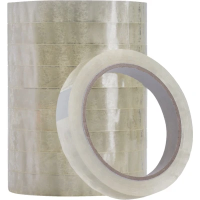 Afbeelding van Plakband Quantore 15mmx66m transparant Doos a 10 stuk 120 stuks