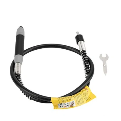 Afbeelding van 6 mm flexibele as elektrische slijper verlenging boor aandrijfas schuuropzetstuk voor Dremel en roterende schuurmachine.