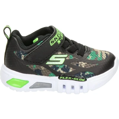 Afbeelding van Skechers Camo Rondler Jongens Sneaker Zwart multi Maat 21