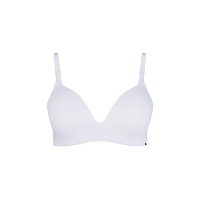 Afbeelding van Skiny Triangel cup BH zonder beugel Classicotton 081992, wit, 75A