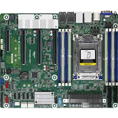 Afbeelding van ASRock Rack TRX40D8 2N2T Moederbord ATX Socket TR4 AMD TRX40