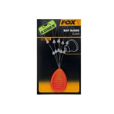 Afbeelding van Fox Edges Bait Bungs Clear (10 pcs)
