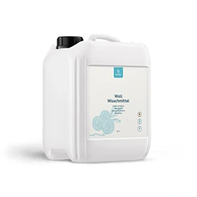 Afbeelding van eco:fy Wolwasmiddel wasmiddel wol zijde vacht vloeibaar met lanoline wolwalk merino scheerwol (5 liter)