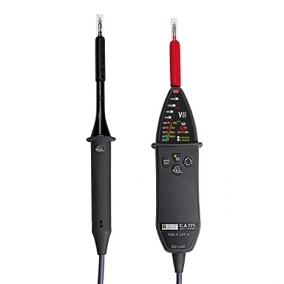 Afbeelding van Chauvin Arnoux C.A 771 IP2X Tweepolige spanningstester CAT IV 1000 V LED, Akoestisch