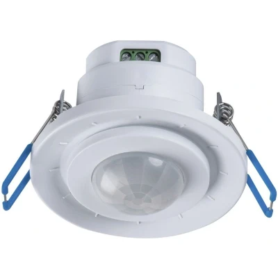 Afbeelding van Kanlux S.A. Bewegingssensor inbouw 360 IP20 PIR infrarood bewegingsmelder 230V max. 800W Kantelbaar Wit