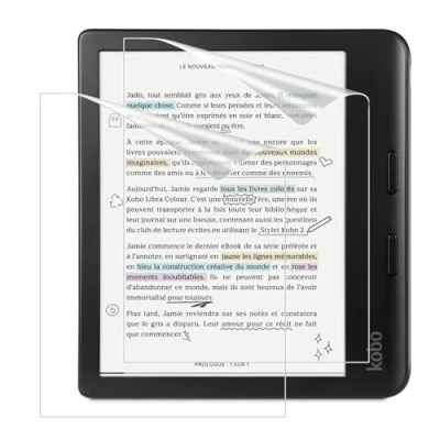 Afbeelding van MoKo 2 Pack Matte Screen Protector Fits Kobo Libra Colour 7 Inches 2024/Kobo E Reader 7&quot; 2021, Premium PET Anti Glare Protective Film