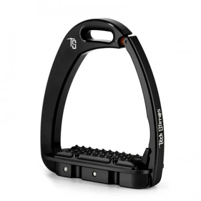 Afbeelding van Tech Stirrups Stijgbeugels Venice Children Zwart/Zwart