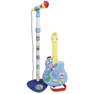 Afbeelding van Peppa Pig Microfoon &amp; Gitaarset 8411865023226