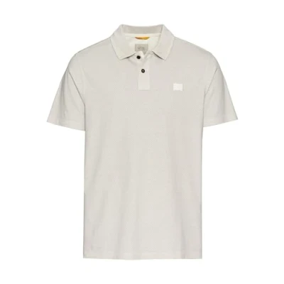 Afbeelding van camel active Kurzarm Poloshirt, Heren, Maat: 5XL, Ecru