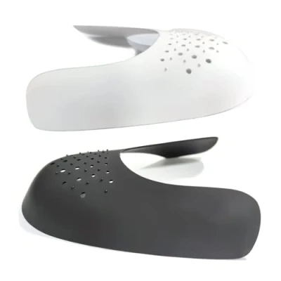 Afbeelding van Bkrdty xzbht Schoenbeschermers 4 paar Sneaker Schoenschilden Anti Rimpel Schoenen Vouwen Protector Voorkom Vouw Inspringen, Wit+zwart, Eén maat