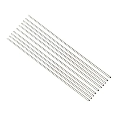 Afbeelding van 10 stks 304 Rvs Rechte Pijp Tubing OD 0.3mm x 0.1mm ID, Lengte 250mm Roestvrij Staal Capillaire Buis