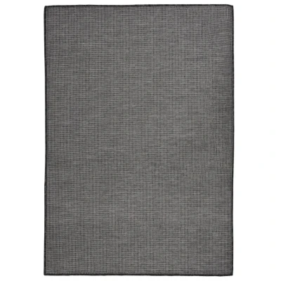 Afbeelding van Buitenkleed platgeweven 160x230 cm grijs
