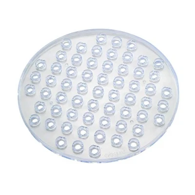 Afbeelding van WENKO Wastafelmat Kristall Transparent Extra Sterk, Rond, 31 x 1 cm