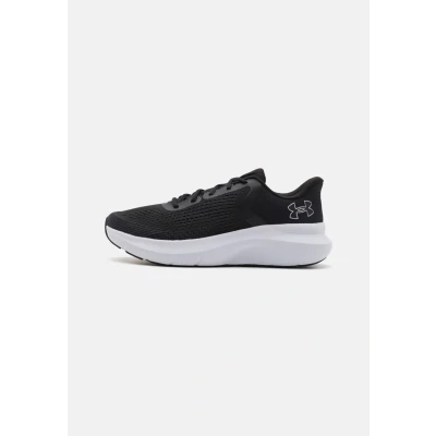 Afbeelding van Under Armour Charged Rogue 5 Hardloopschoenen voor op de weg, Heren, Maat: 41, Black/white Textiel/ synthetisch