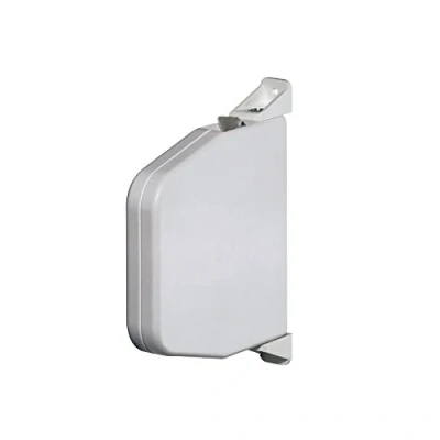 Afbeelding van jarolift Riemwikkelaar, standaard opbouw, draaibaar, voor 15 mm riembreedte, gatafstand 144 mm, zonder riem, wit