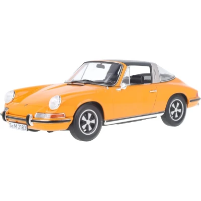Afbeelding van Porsche 911 T 2.2 Targa Norev Modelauto 1:18 1970 187220 Schaalmodel