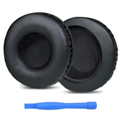 Afbeelding van MMOBIEL Oorkussens voor Skullcandy Hesh, Hesh 2, 2 Blauwtooth Wireless Over Ear Hoofdtelefoon Memory Foam en Protein PU Koptelefoon Earpads