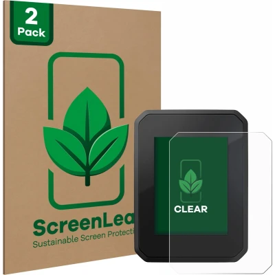 Afbeelding van ScreenLeaf Screenprotector voor FIT Display Compact Duurzame schermbescherming Folie Beschermfolie transparant (2 Stuks)