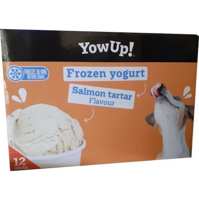 Afbeelding van YowUp! Frozen yoghurt zalm en tartaar 12 stuks x 110 gram