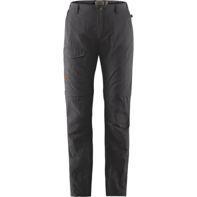 Afbeelding van Travellers MT Zip off Wandelbroek Heren Dark Grey 900 46 Grijs