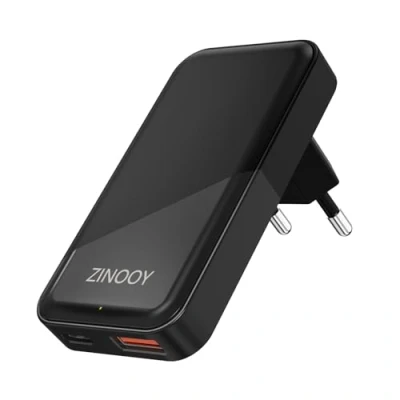 Afbeelding van Zinooy USB oplader, C Flat met 20W PD uitgang, snel opladen voor iPhone 16/16 Pro/16 Pro Max 15 14 13 12 SE, Sumsung Galaxy, iPad, Xiaomi
