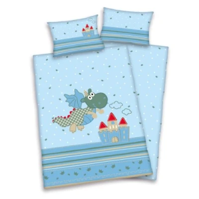 Afbeelding van Baby Best overtrekset Kleine draak met een schattig motief