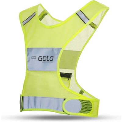 Afbeelding van Hardloopvest GATO (Maat L, Reflecterend, Neon geel)