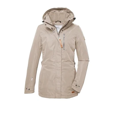 Afbeelding van GIGA by Killtec dames jas functionele beige 41452 maat 44