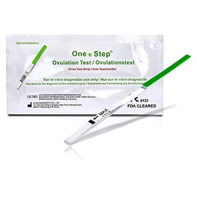 Afbeelding van One+Step ovulatietest met optimale gevoeligheid vruchtbaarheidstest voor vrouwen ovulatie 100 stuks