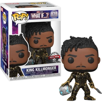 Afbeelding van Funko Pop! What If…? King Killmonger #878 US Exclusive