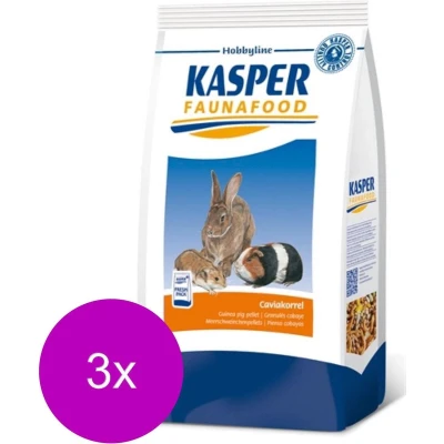 Afbeelding van 3x Kasper Faunafood Caviakorrel 4 kg