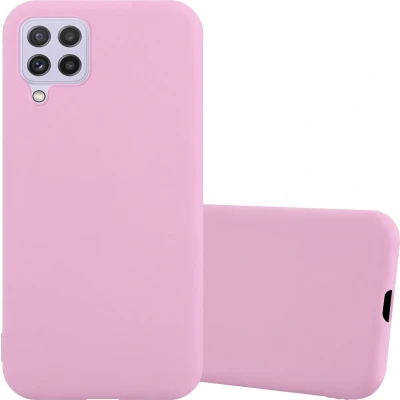 Afbeelding van Cadorabo Hoesje geschikt voor Samsung Galaxy A22 4G / M22 M32 in CANDY ROZE Beschermhoes TPU silicone Case Cover
