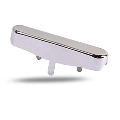 Afbeelding van Alnicov Gitaarhals Pickup Cover Metalen Afdichting Cap voor TL Tele Telecaster Style Elektrische Gitaar Chroom