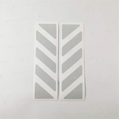 Afbeelding van 2 stuks reflecterende stickers, compatibel met zijvakken GIVI Trekker Outback 37 48L (White 011)