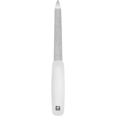 Afbeelding van ZWILLING Nagelvijl (saffiercoating, gepolijste vijlpunt voor nagelreiniging, grove en fijnkorrelige vijloppervlakken), wit, 160 mm