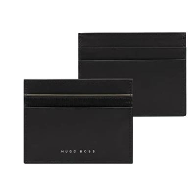 Afbeelding van HUGO BOSS Kaarthouder Gear Card Holder Black Khaki Zwart