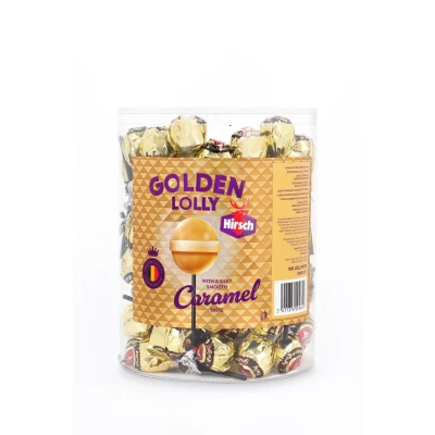 Afbeelding van Hirsch Golden Lolly, 100 stuks, pot van 1,2 kg snoepgoed