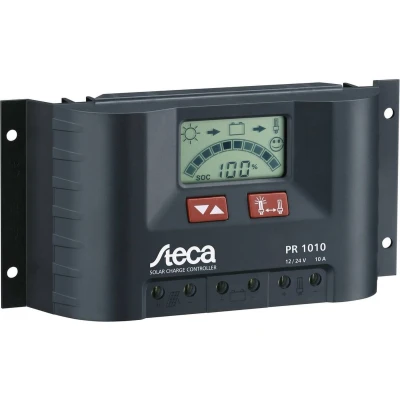 Afbeelding van Steca PR 1010 Laadregelaar voor zonne energie PWM 12 V, 24 V 10 A