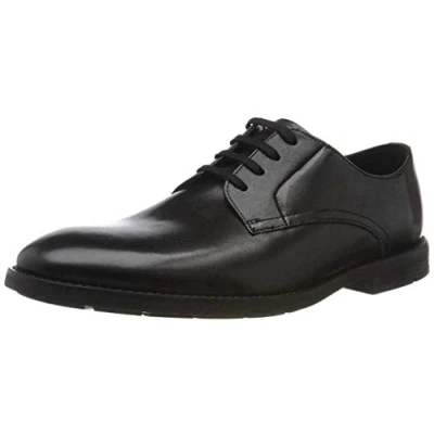 Afbeelding van Clarks Ronnie Walk Derbys heren, Zwart, 42.5 EU