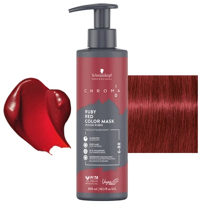 Afbeelding van Schwarzkopf Chroma ID Color Mask 6 88 Ruby Red 300 ml