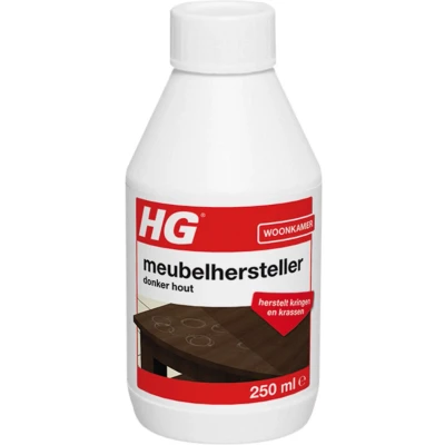 Afbeelding van 6x HG Meubelhersteller Donker Hout 250 ml
