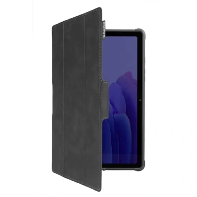 Afbeelding van Samsung Galaxy Tab A7 Hoes: Gecko Covers Rugged Cover Bookcase Zwart Kunstleder Tablet Hoezen