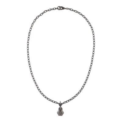 Afbeelding van Philipp Plein PJPEA08NU Ketting Heren EDGE 74+5cm